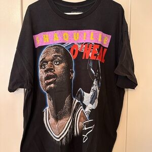 Shaquille O'Neal Graphic Black T-Shirt